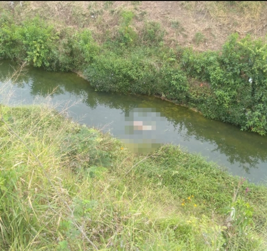 CORPO DE HOMEM É ENCONTRADO EM CÓRREGO NA AVENIDA ARRUDA BRASIL EM