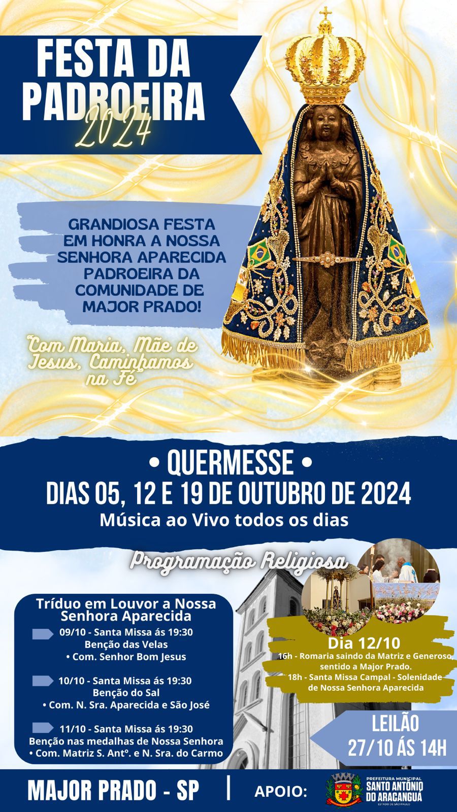 Festa da Padroeira em Major Prado