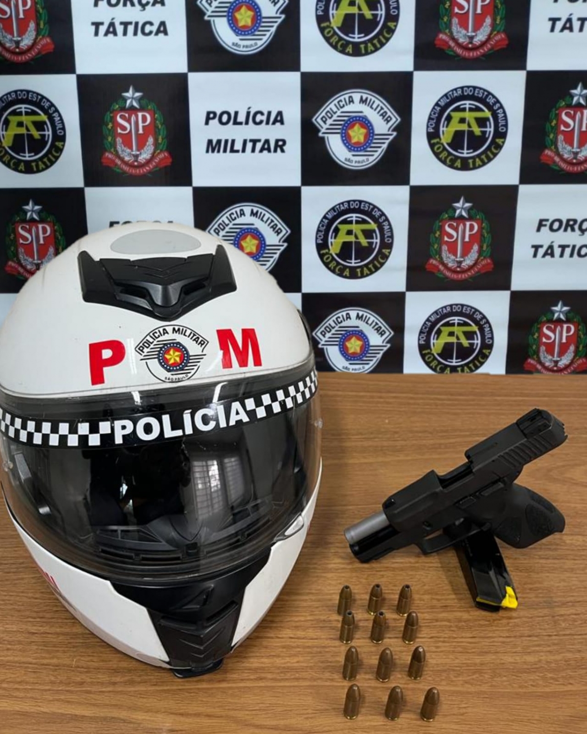 Rocam apreende menor com pistola 9mm em Araçatuba