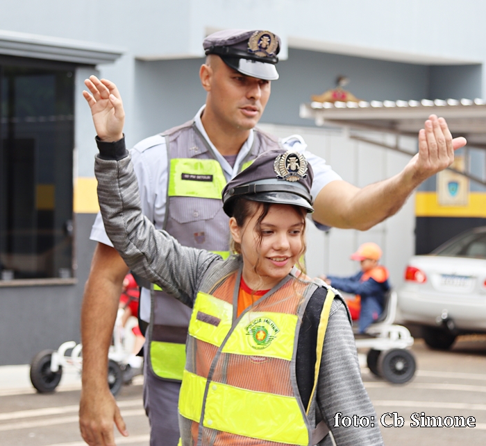 Maio amarelo Polícia Mirim