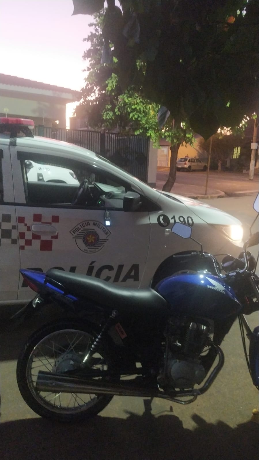 Moto furtada em Araçatuba é recuperada em Valparaíso 