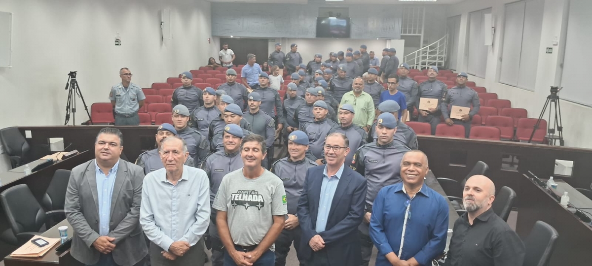 12º BAEP recebe homenagem na Câmara de vereadores de Araçatuba 