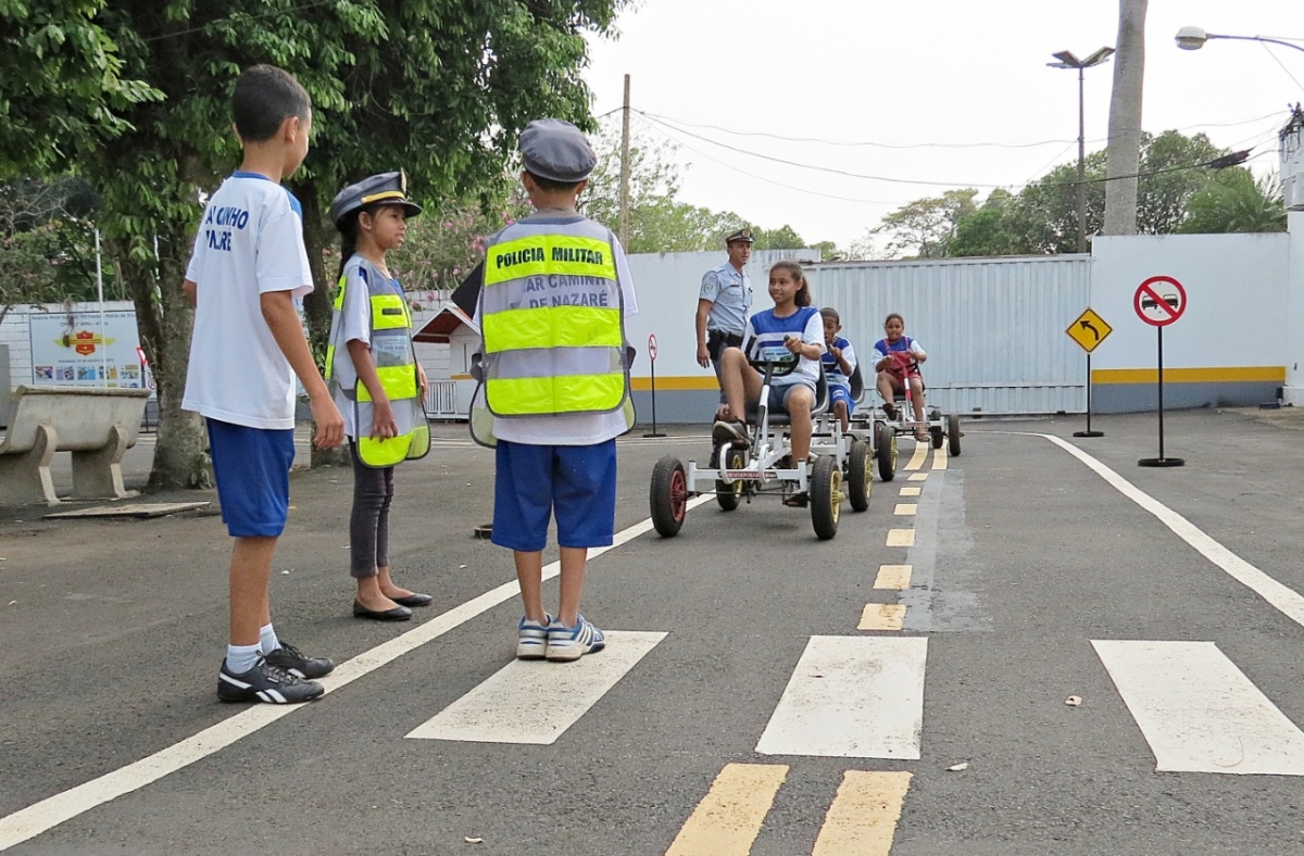 Polícia Militar Rodoviária inicia Programa de educação para o trânsito Rodovia Mirim