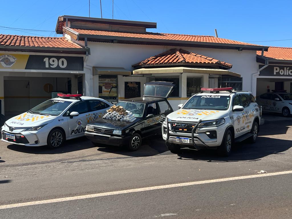 Polícia Militar Rodoviária prende homem com quase 50 quilos de maconha