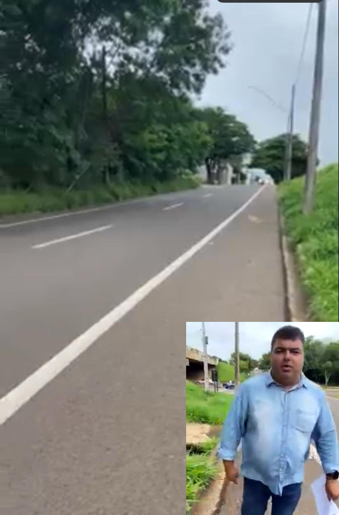 AVENIDA ANHANGUERA COM A CAFÉ FILHO GANHA REDUTOR DE VELOCIDADE