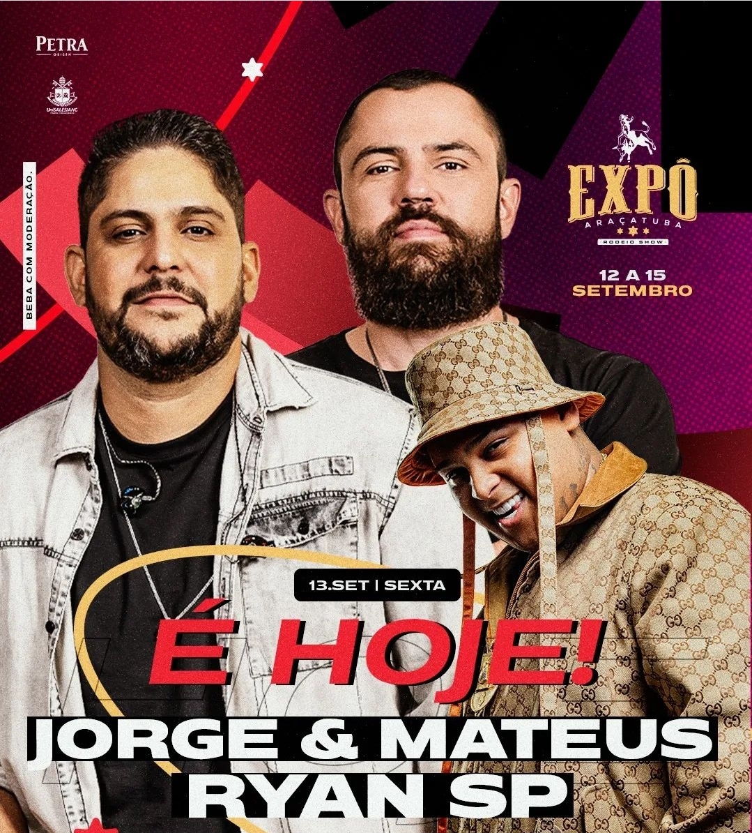 Hoje tem Jorge e Mateus na Expô