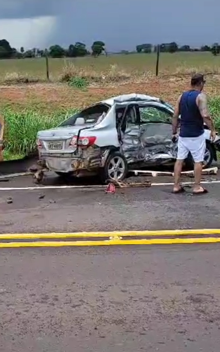 Mulheres ficam gravemente feridas em acidente na Guatambu